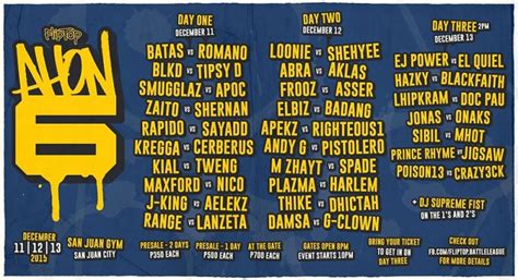 The Fliptop Battle League: 2015.